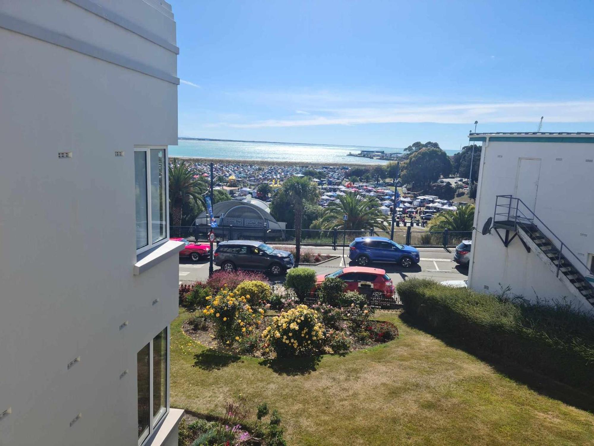Ferienwohnung Art Deco Beauty On The Bay Hill Timaru Exterior foto